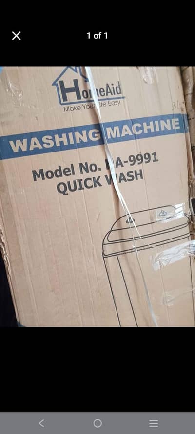 home aid washing mashen