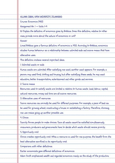 Assignment of spring session B. COM Associate 2026