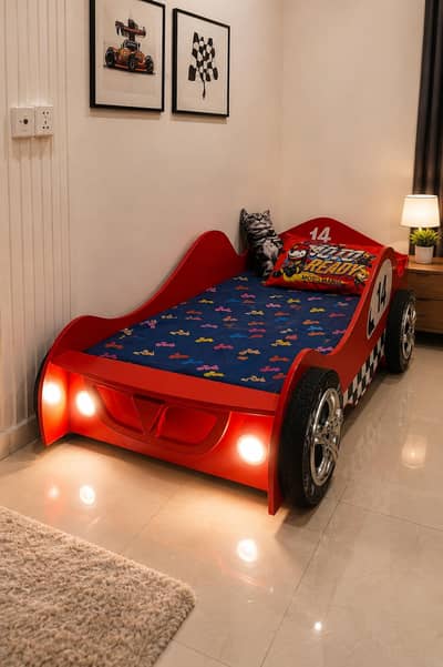 Car bed is up for sale.