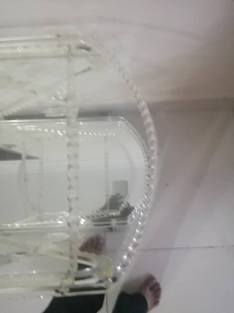 Acrolic Tea Trolly 3