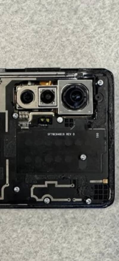 Motorola Edge Plus 2020 cameras set
