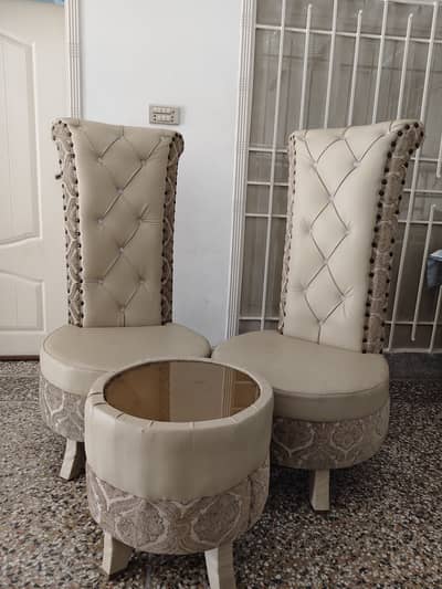 Coffee chairs with table