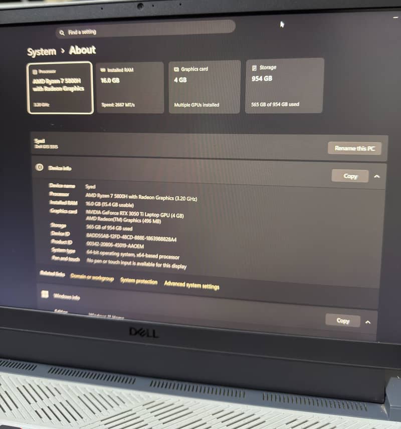 Dell G15. 1