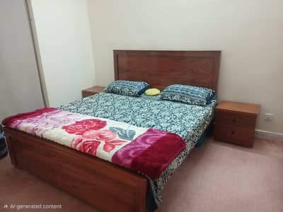Double bed and dressing