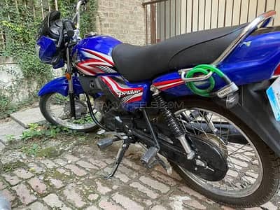 Bike Prider blue 100cc urgent sale