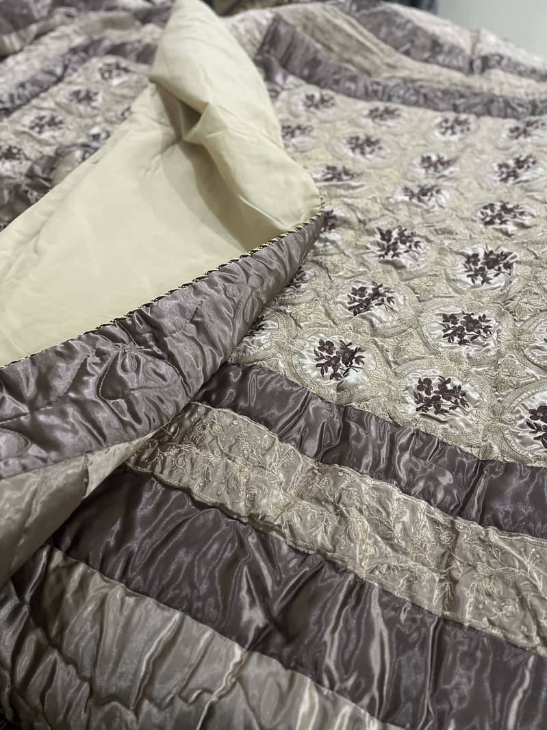Embroidered bed sheet 2