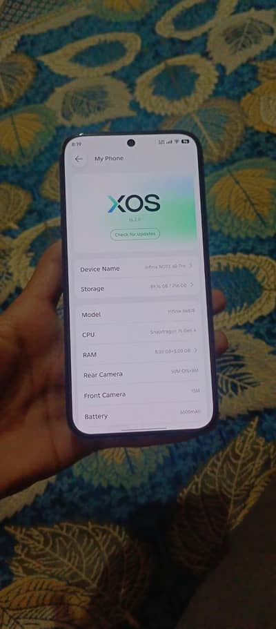 For Sale: Infinix Note 60 Pro 8GB 256GB | 6500mAh | 50MP |