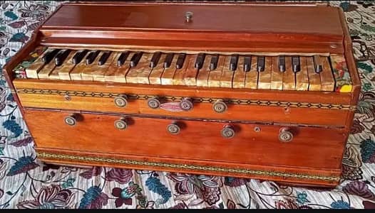 Antique  Golden wood Harmonium