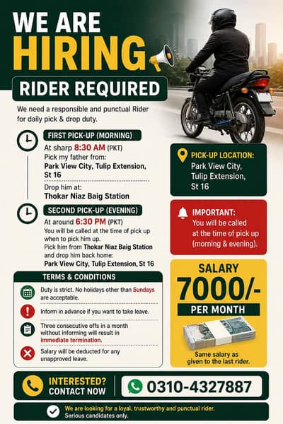 Zaroorat baraye Rider