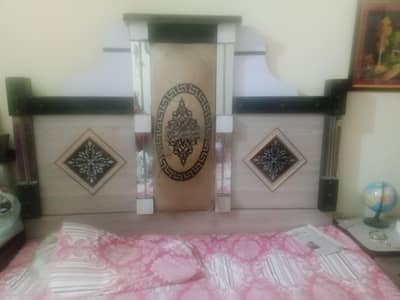 large bed side table