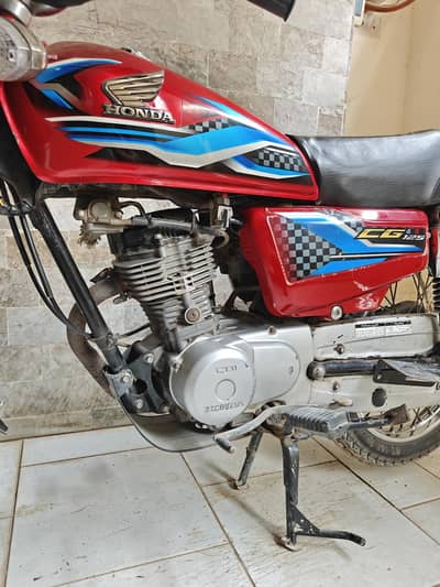 Honda CG 125 2024 model (Hyderabad no)