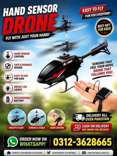 Electric helicopter baby toy