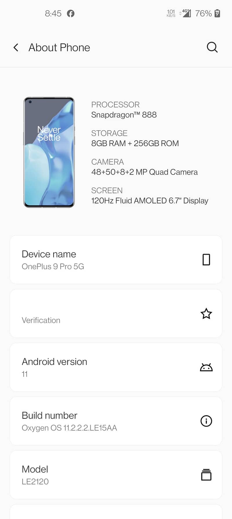 One Plus 9 Pro 2