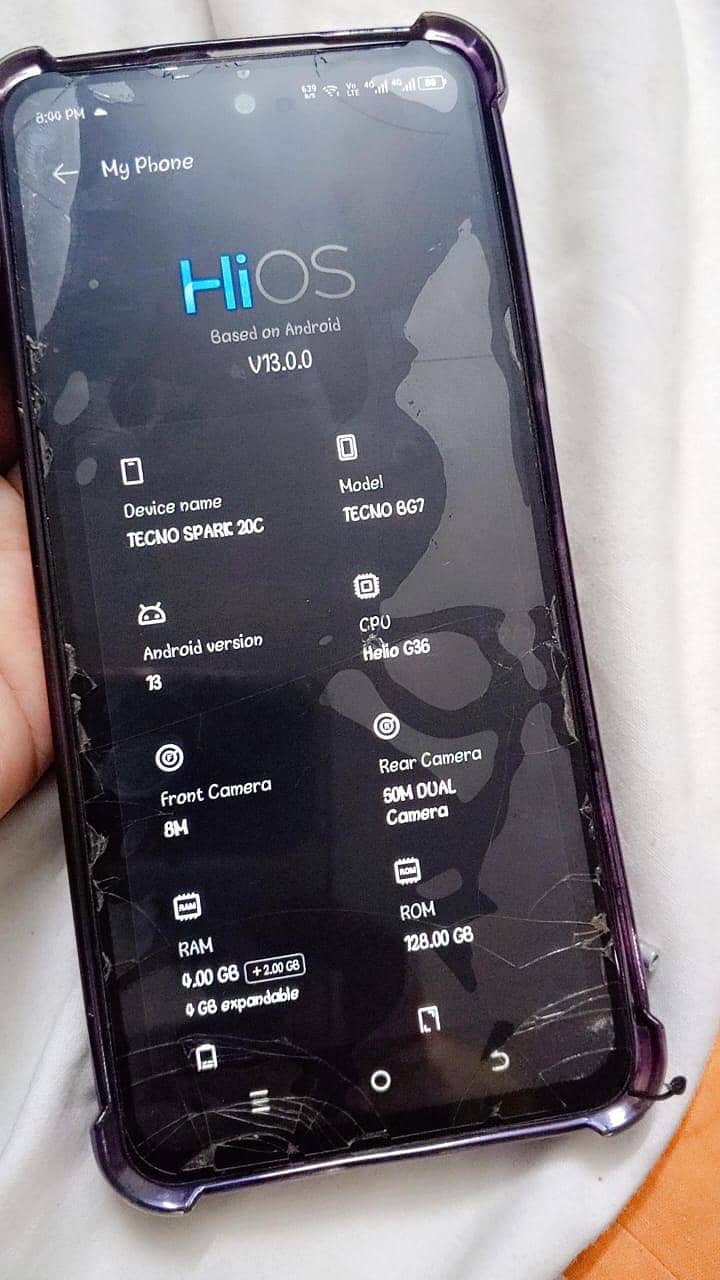 Tecno Spark 20C 0