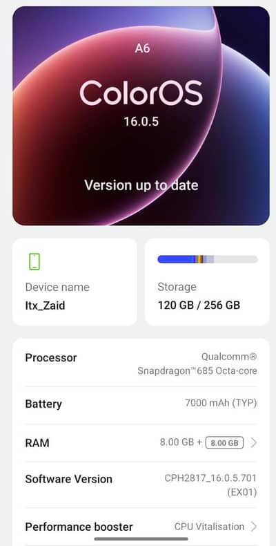 Oppo A6