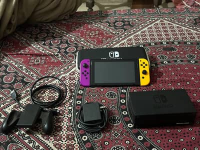 Nintendo switch v1 jailbreak console for sale all ok hai