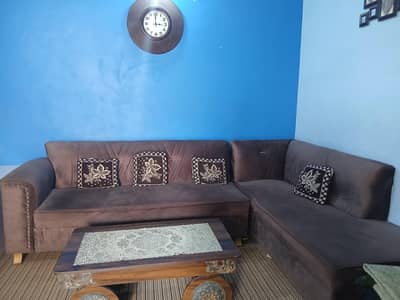 L shape sofa for urgent sell