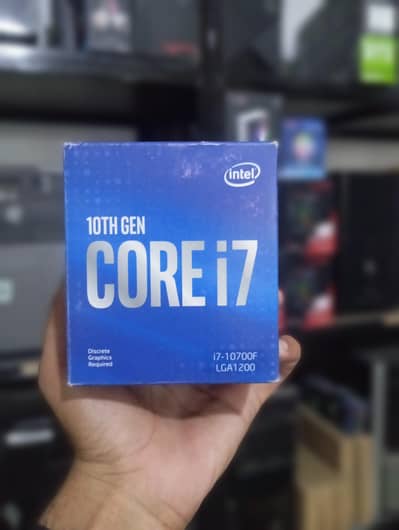i5-10700F BOX PACK PROCESSOR AVAILABLE