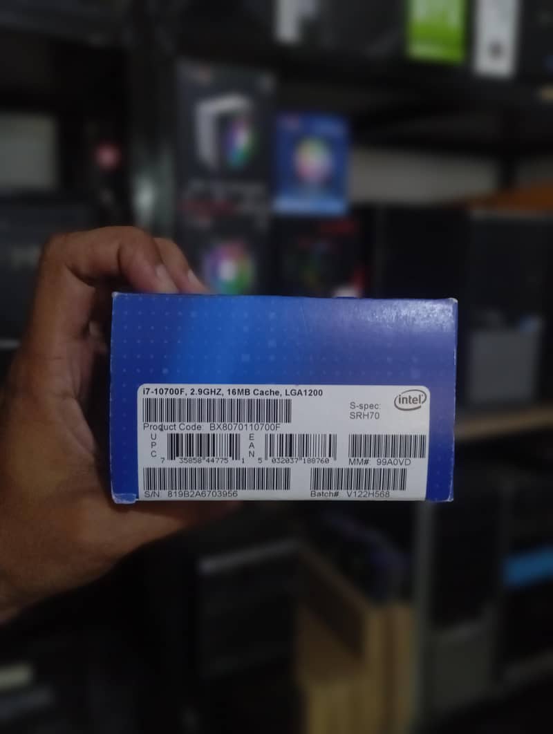 i5-10700F BOX PACK PROCESSOR AVAILABLE 2