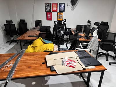 4 Office Tables for Sale - Good Condition