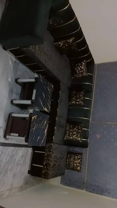new sofa set l shaped  with table