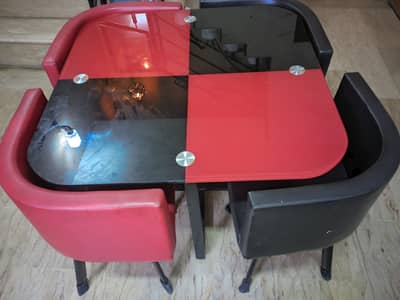 Dining Table Set – 4 Chairs