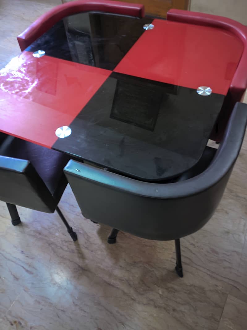 Dining Table Set – 4 Chairs 2