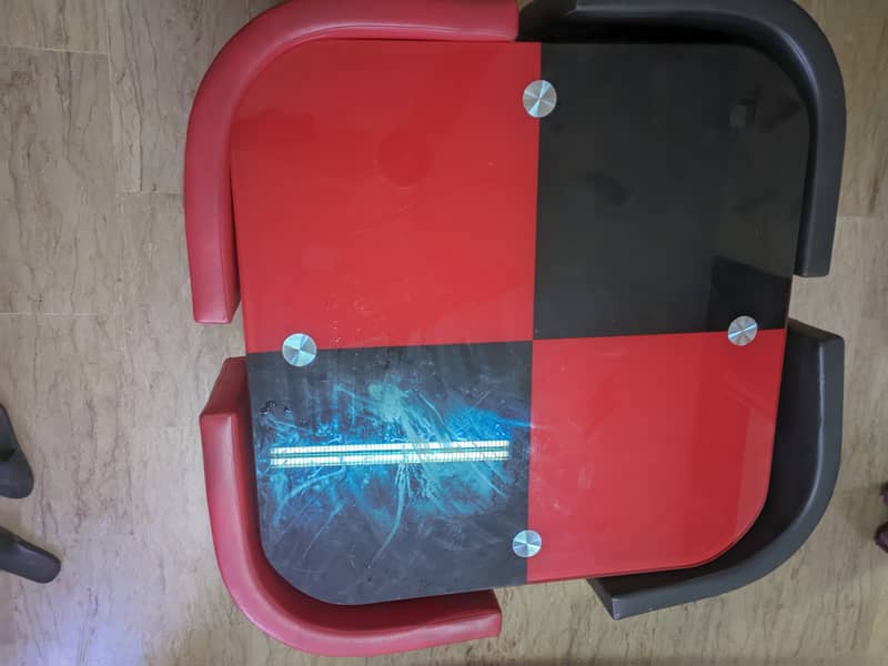 Dining Table Set – 4 Chairs 4