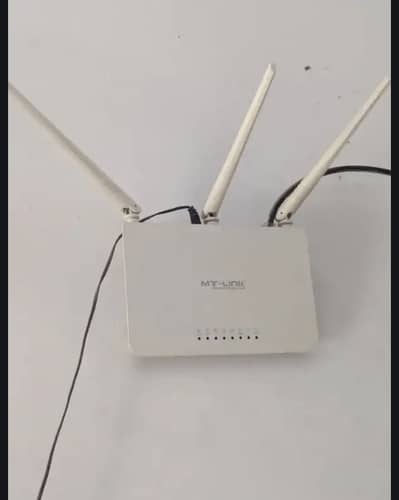 Neat and clean mt link router used with good condition