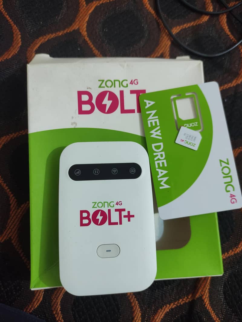 Zong Bolt+ Plus 0