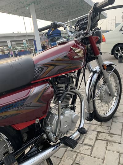 honda 125 all ok good condition total geniun