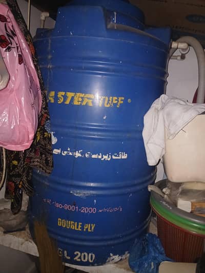 water tank for sale 750 ltr double ply Master Tuff.