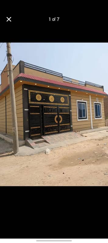 New satellite tow New brand luxury 5 marly singal story house for sale