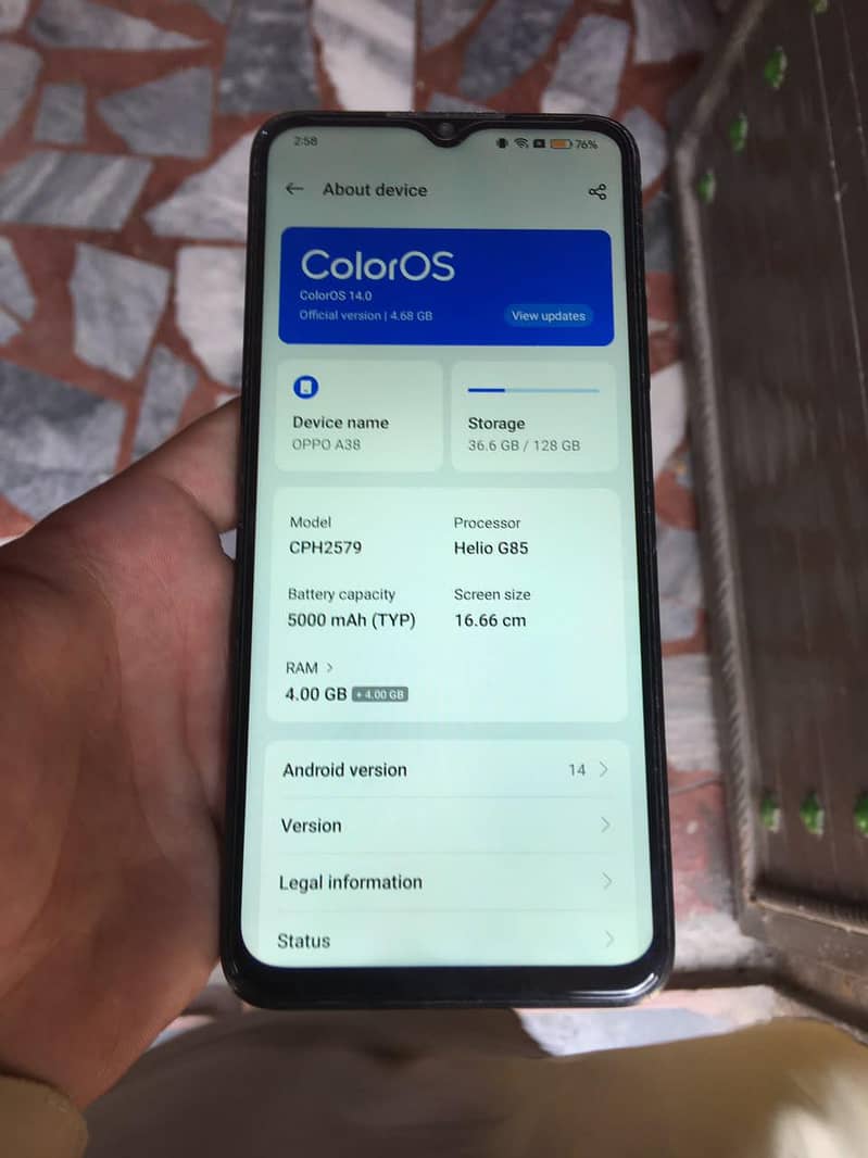 OPPO A38 4