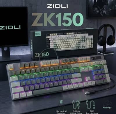 Zidli Mechannical keyboard Full lush in low budget