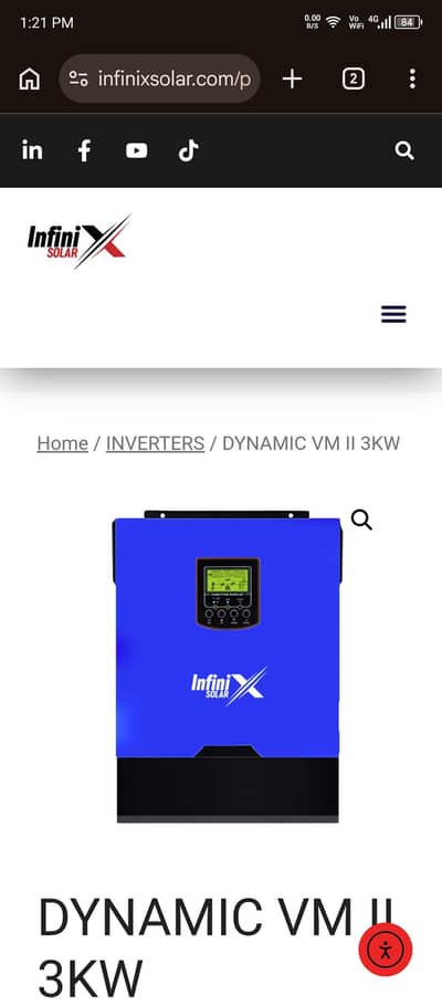 3 kw inverter 1 year used 4 year warranty