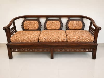 Wooden Sofa Set for Sale – Heavy Quality