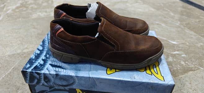 Original Digger Leather Casual Slip-On Shoes (Size UK 7 / EUR 40-41)