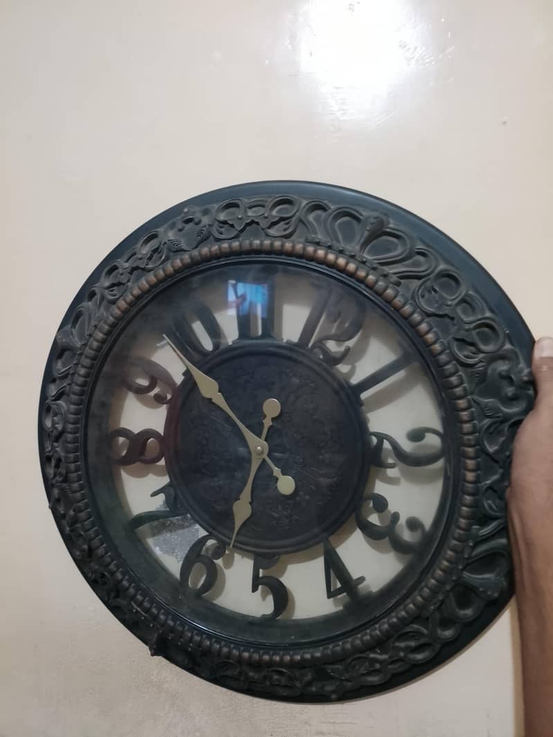 wall clock 0
