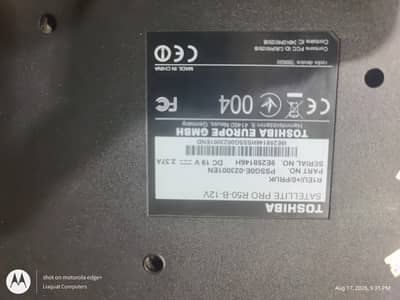 Toshiba Satellite Pro R50-B-12V