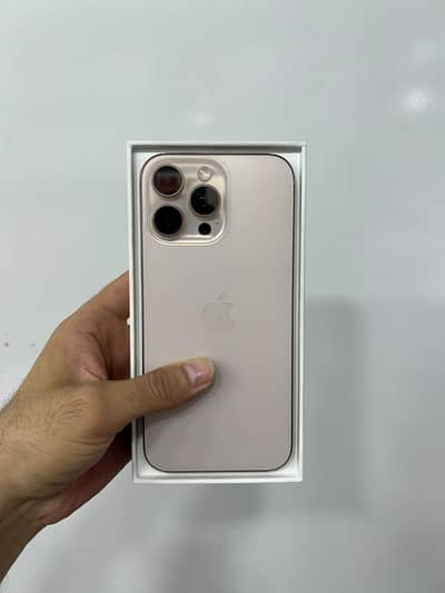 iphone 16 pro max pta approved with box