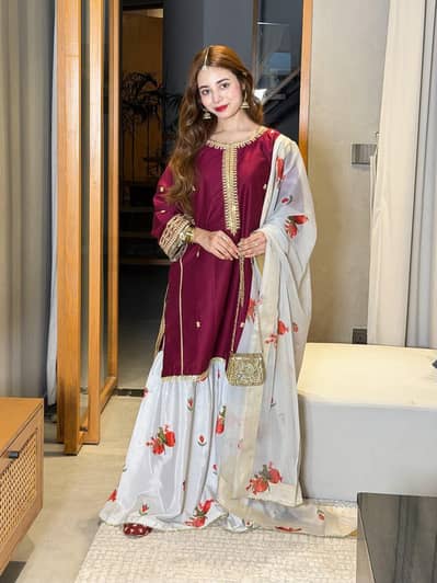 Zara shahjahan silk  Order Now