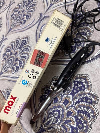 MAX 2-in-1 Hair Curler | Onda Riccio 14W| Excellent Working Condition
