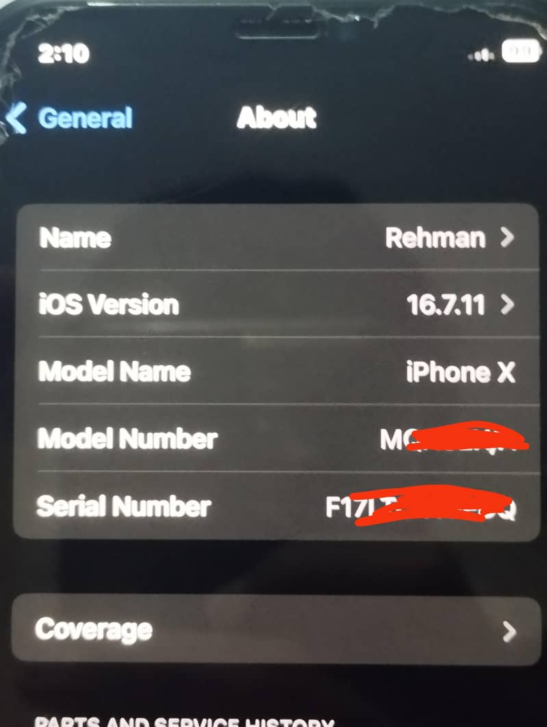 Apple iPhone X clean condition 3