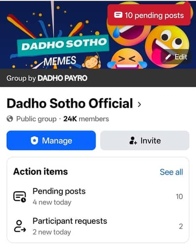 24k + followers Facebook Group for sell