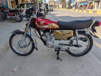 Honda CG 125 Golden Edition Urgent For Sale | Honda 125 | 8K Used Only
