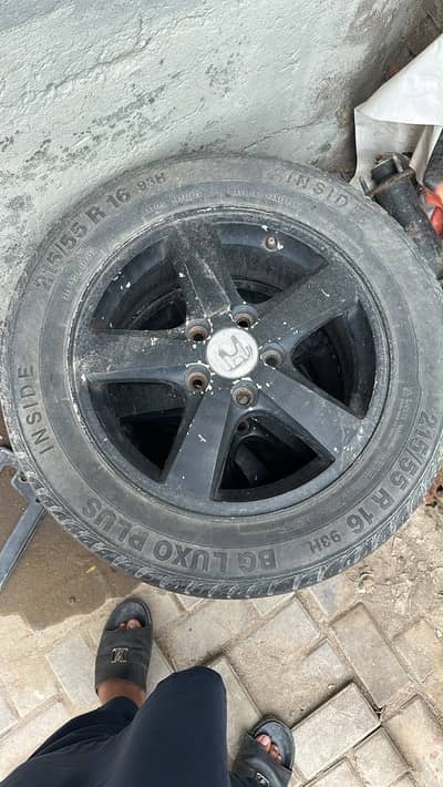 Honda accord original rim tyre