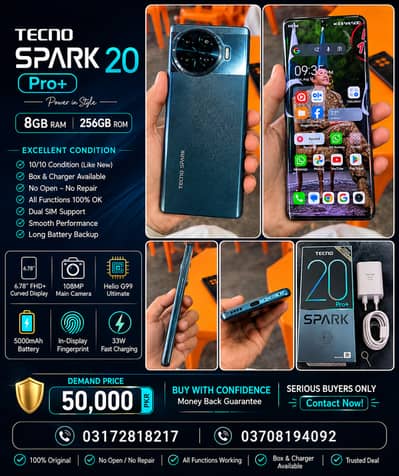 Tecno Spark 20 Pro Plus
