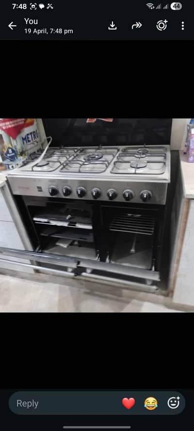 brand new burner+ Owen cocking range