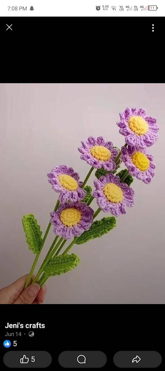 Hand made phool 7